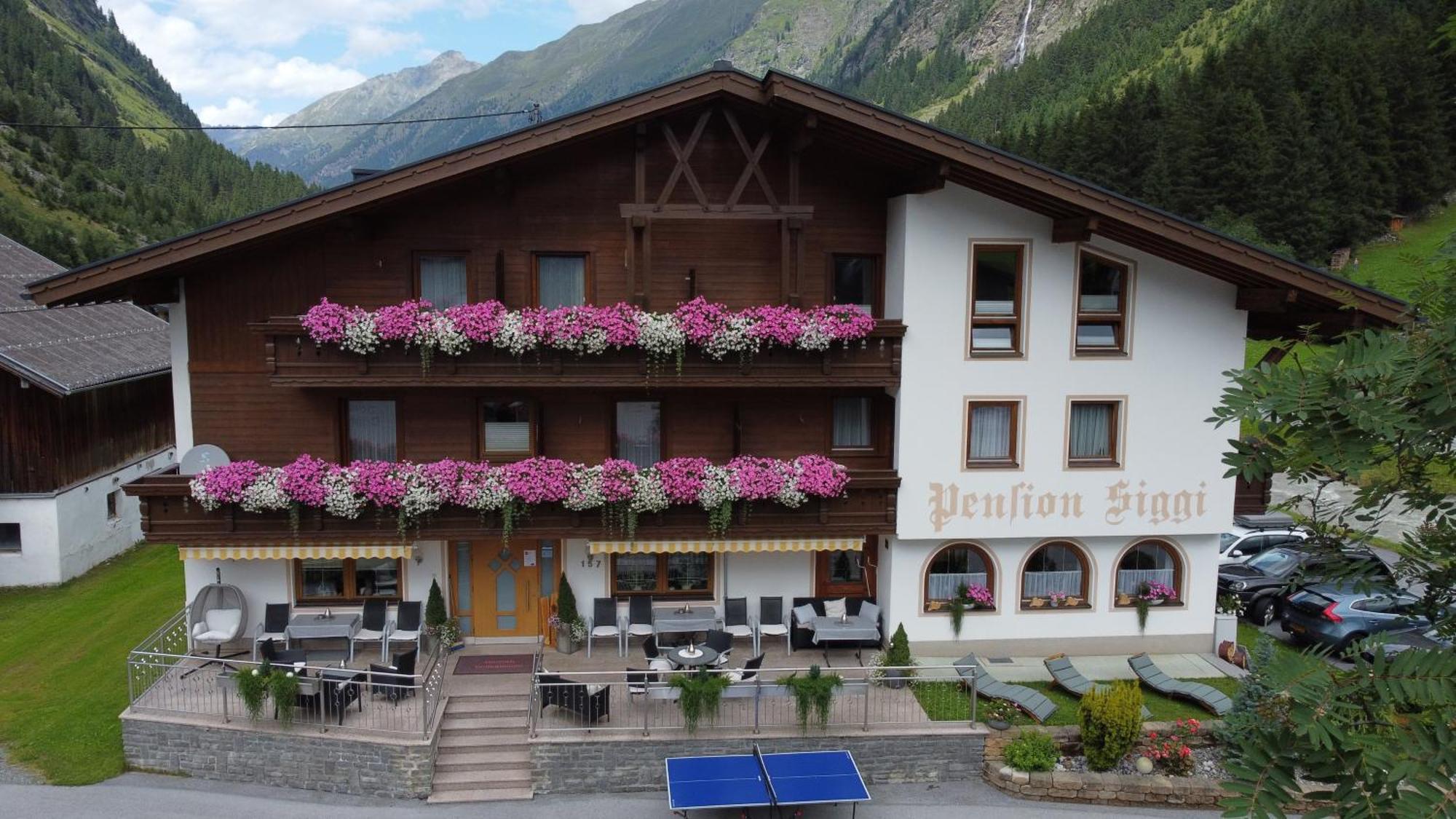 Hotel Pension Siggi Sankt Leonhard im Pitztal Eksteriør bilde
